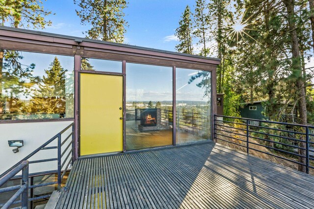 3717 E 17th Ave, Spokane, WA 99223 - view of deck