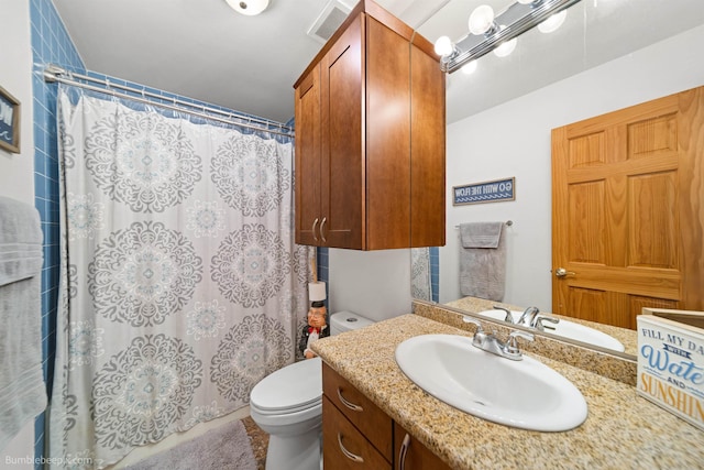 32261 N Leclerc Rd, Ione, WA 99139 - bathroom featuring vanity and a shower with shower curtain