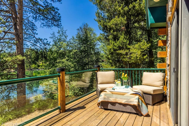 32261 N Leclerc Rd, Ione, WA 99139 - view of wooden terrace