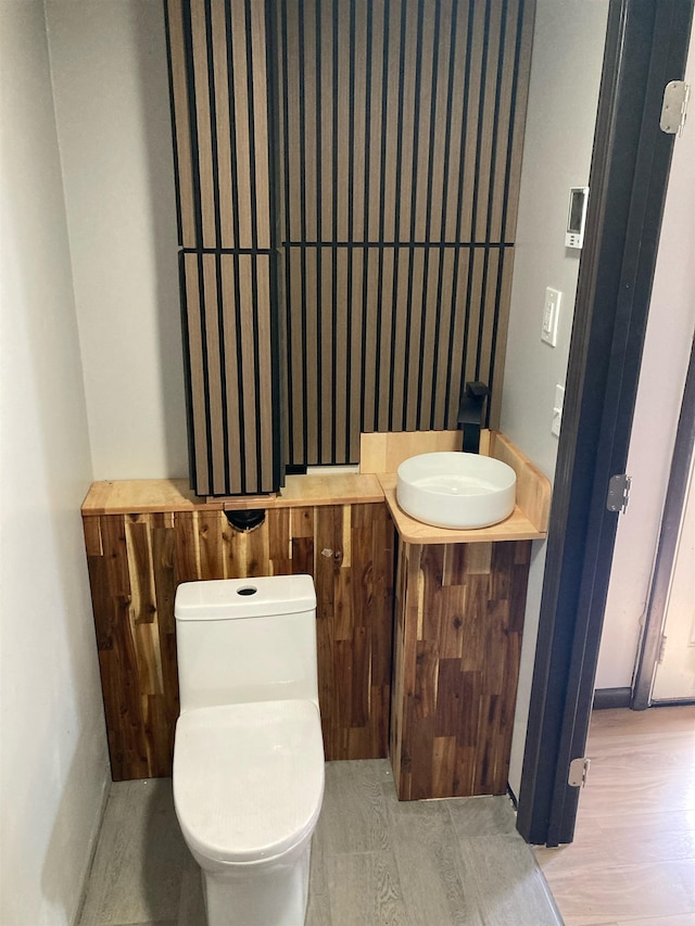 524 W Montgomery Ave, Spokane, WA 99205 - bathroom featuring vanity and wood finished floors