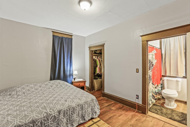 524 W Montgomery Ave, Spokane, WA 99205 - bedroom featuring wood finished floors and a closet