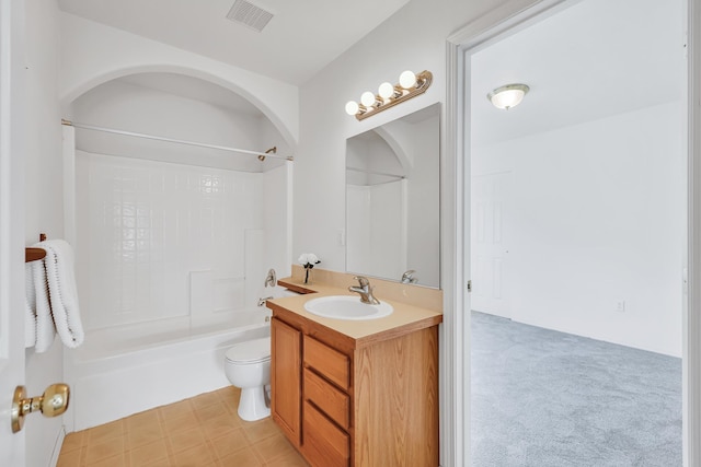 5019 W W Prosperity Ln, Spokane, WA 99208 - full bathroom featuring vanity and  shower combination