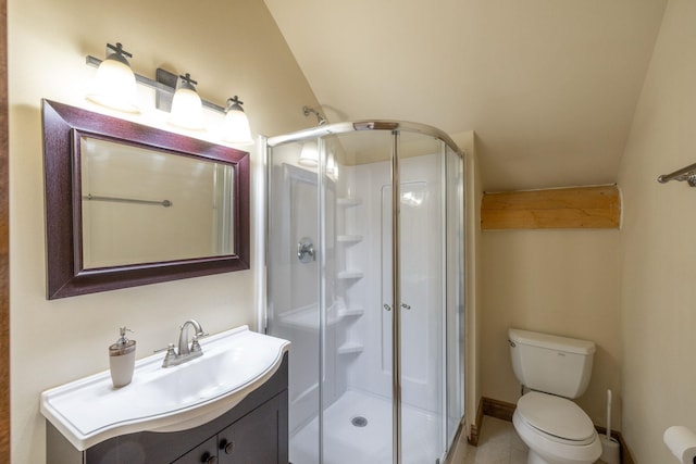 15611 W Pine Bluff Rd, Nine Mile Falls, WA 99026 - full bathroom featuring vanity and a stall shower