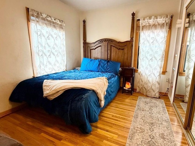 508 N Cedar St, Colville, WA 99114 - bedroom featuring light wood-type flooring and baseboards