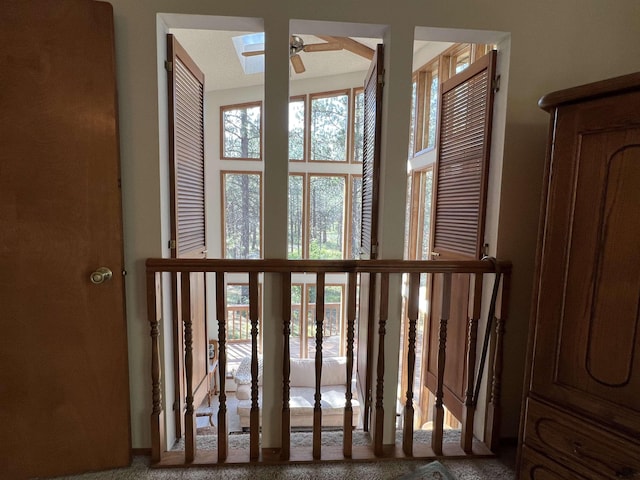 4605 W Pinto Rd, Cheney, WA 99004 - detailed view of a ceiling fan and a skylight