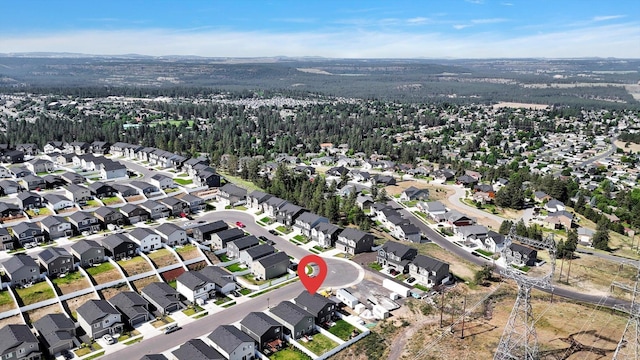 4538 W Brookfield Ave, Spokane, WA 99208 - aerial overview of property's location with nearby suburban area