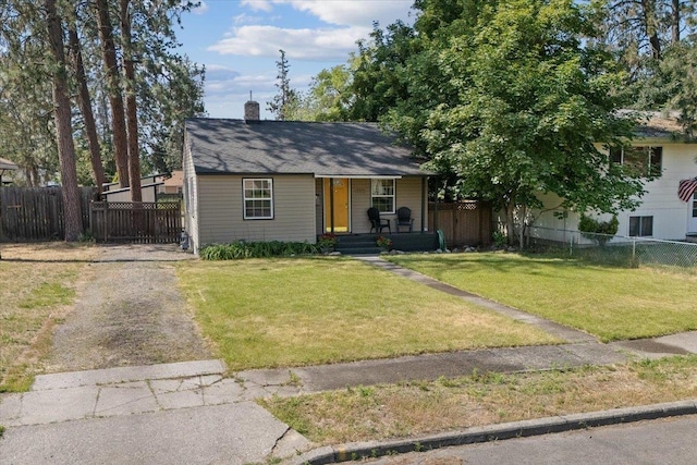 4303 W Crown Ave, Spokane, WA 99205 - view of front of home with a porch and a chimney