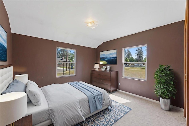 4303 W Crown Ave, Spokane, WA 99205 - bedroom featuring vaulted ceiling and carpet