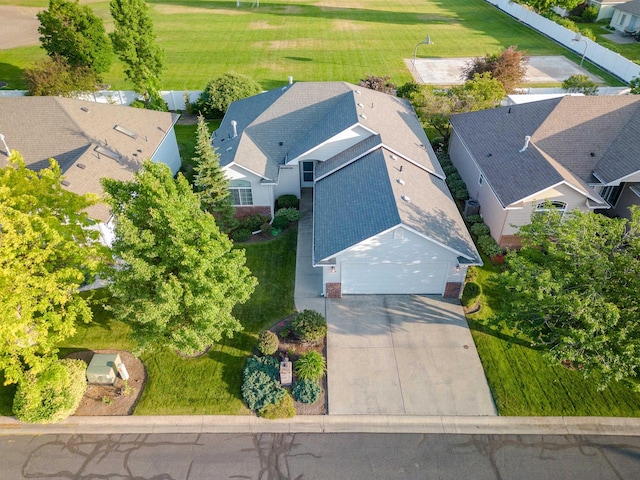 2526 E 62nd Ln, Spokane, WA 99223 - aerial perspective of suburban area