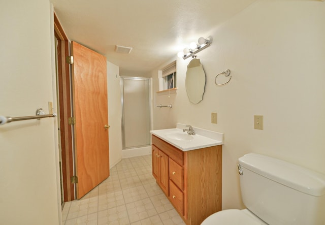 42325 N Sylvan Rd, Elk, WA 99009 - full bathroom featuring vanity and a stall shower