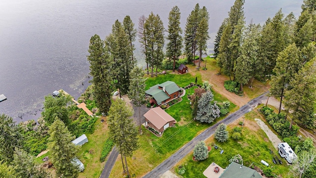 42325 N Sylvan Rd, Elk, WA 99009 - drone / aerial view of a nearby body of water