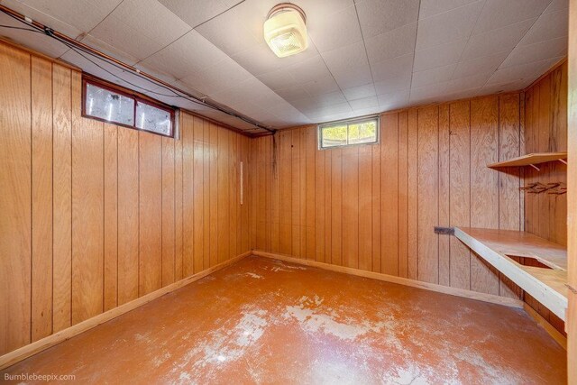 1003 W Eastmont Way, Spokane, WA 99208 - basement with wooden walls and baseboards