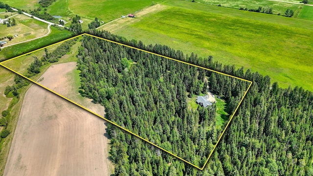 41925 N Grove Rd, Deer Park, WA 99006 - view of rural area with property parcel outlined