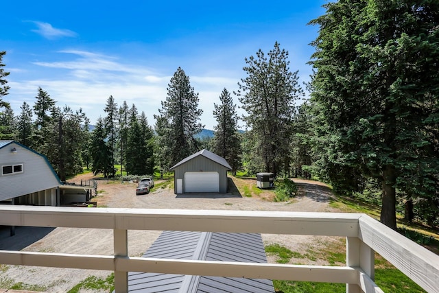 882 Diamond Creek Rd, Newport, WA 99156 - view of yard with a detached garage and an outbuilding