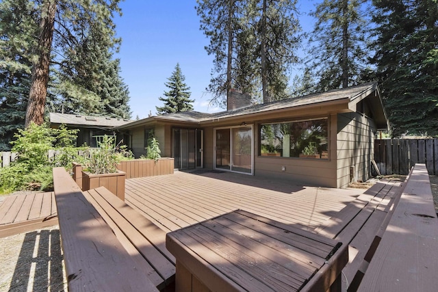 812 W Westover Rd, Spokane, WA 99218 - view of wooden terrace