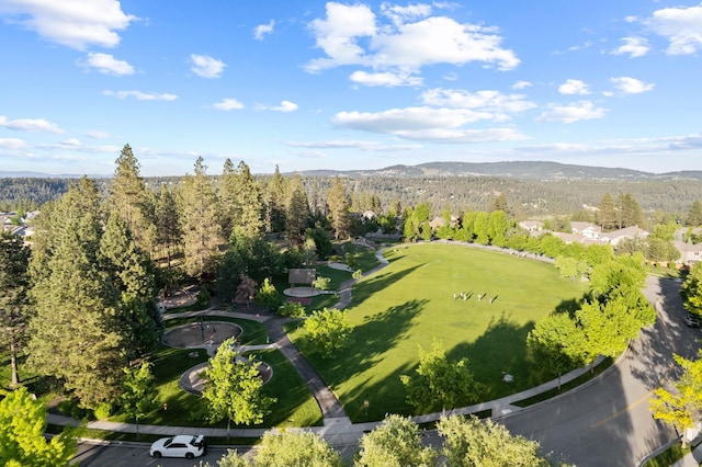 6610 S Echo Ridge St, Spokane, WA 99224 - drone / aerial view of mountains