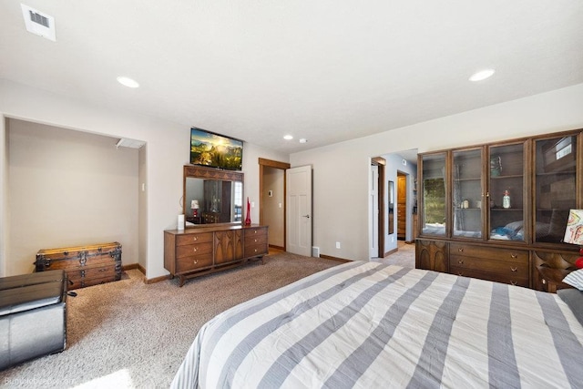 1629 S Royal St, Spokane, WA 99224 - bedroom with light carpet and recessed lighting