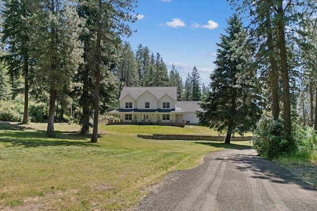 12710 E Kronquist Rd, Mead, WA 99021 - view of front of house featuring a front yard