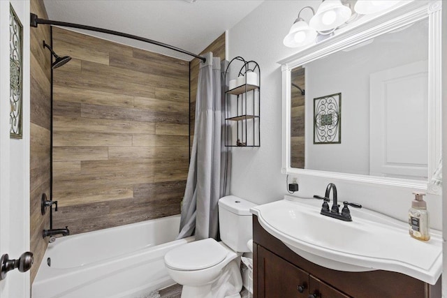 12710 E Kronquist Rd, Mead, WA 99021 - bathroom with shower / bath combination with curtain and vanity