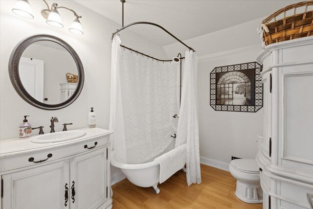 12710 E Kronquist Rd, Mead, WA 99021 - full bathroom with wood finished floors and vanity