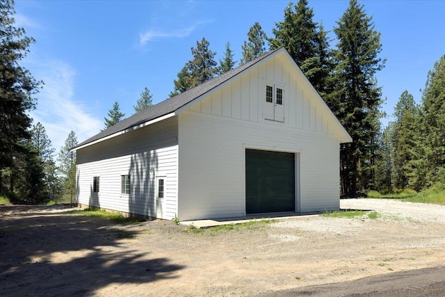 12710 E Kronquist Rd, Mead, WA 99021 - detached garage with dirt driveway