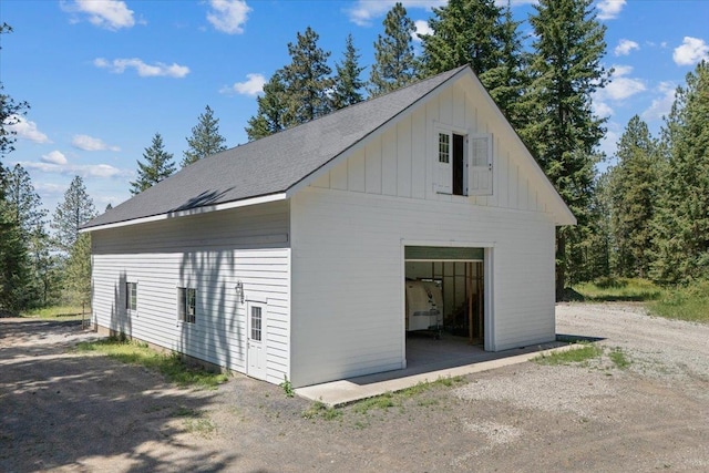 12710 E Kronquist Rd, Mead, WA 99021 - view of detached garage