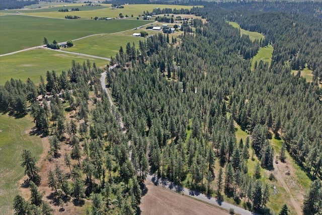 12710 E Kronquist Rd, Mead, WA 99021 - aerial view of property's location featuring a forest