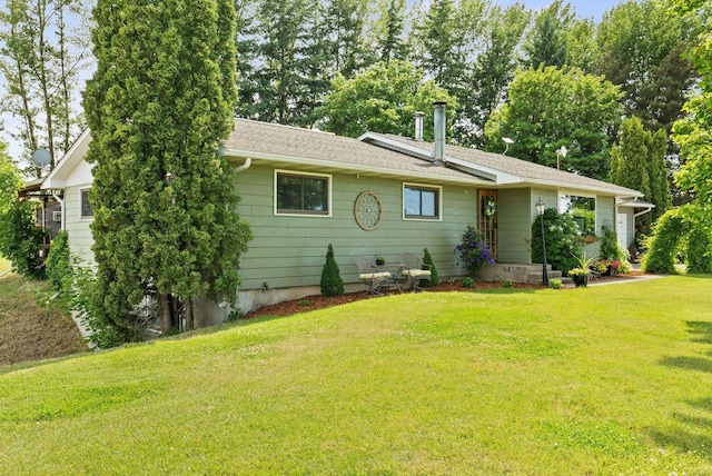 25210 E Bradshaw Rd, Fairfield, WA 99012 - view of front of property featuring a front yard