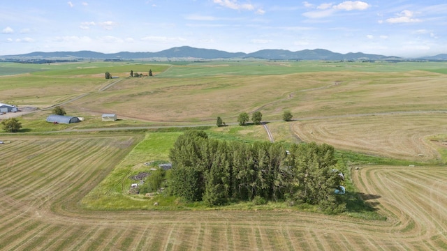 25210 E Bradshaw Rd, Fairfield, WA 99012 - aerial view of property's location with rural landscape and mountains