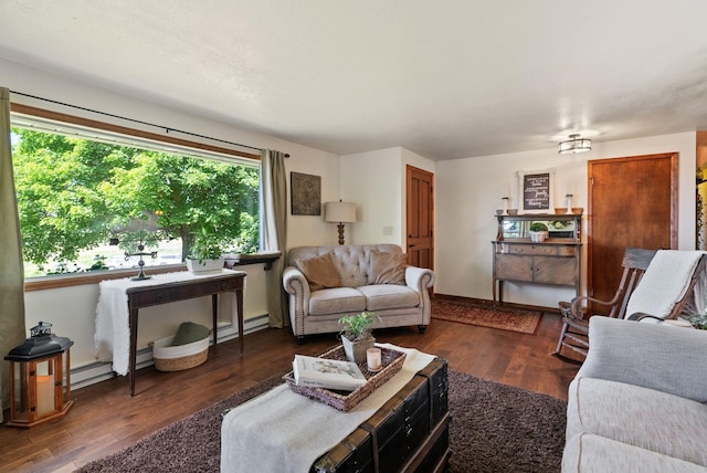 25210 E Bradshaw Rd, Fairfield, WA 99012 - living area featuring wood finished floors