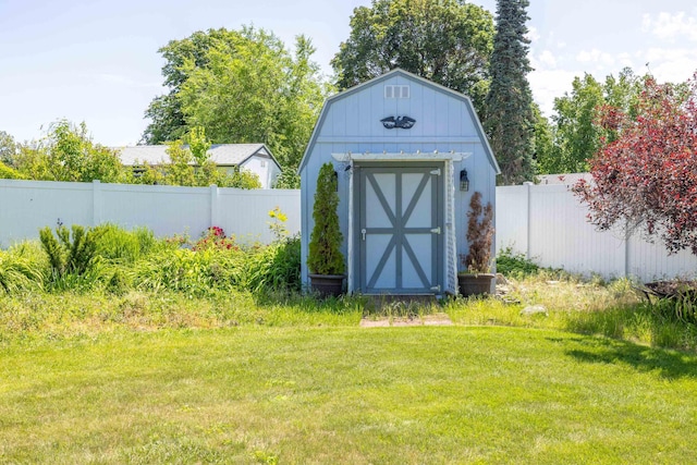 14006 E Cataldo Ave, Spokane Valley, WA 99216 - view of shed featuring a fenced backyard