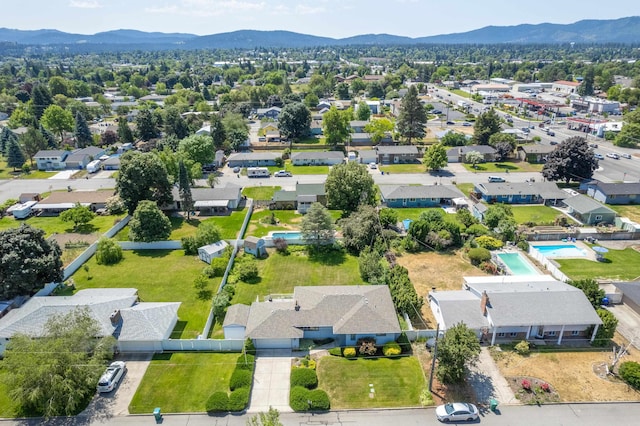 14006 E Cataldo Ave, Spokane Valley, WA 99216 - aerial perspective of suburban area featuring mountains