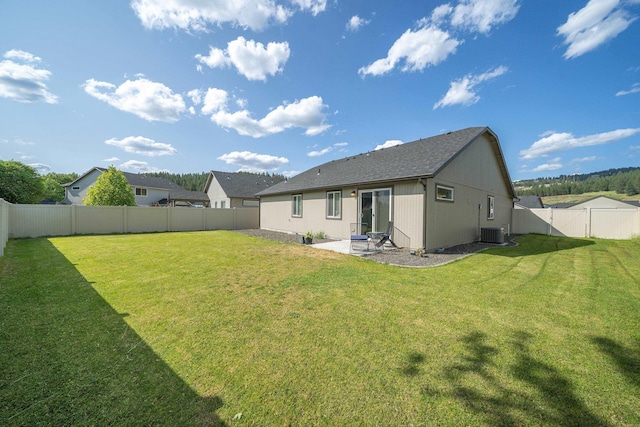 14520 E Everett Ct, Spokane Valley, WA 99216 - back of house with a fenced backyard and a patio area