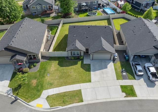 14520 E Everett Ct, Spokane Valley, WA 99216 - aerial perspective of suburban area
