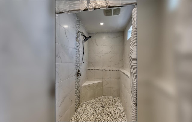 1411 Sinclair St, Davenport, WA 99122 - bathroom with tiled shower