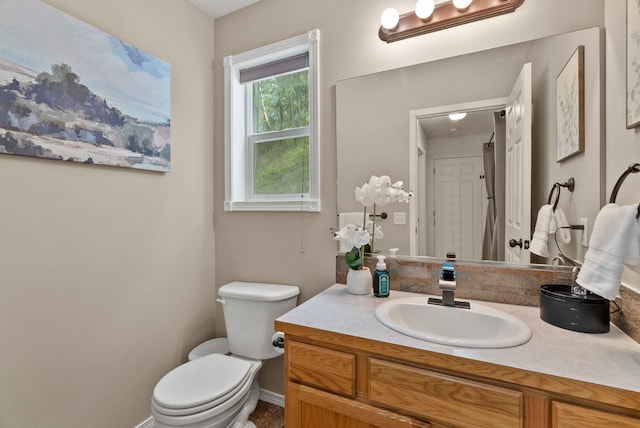 5981 Blackstone Way, Nine Mile Falls, WA 99026 - bathroom featuring vanity and toilet