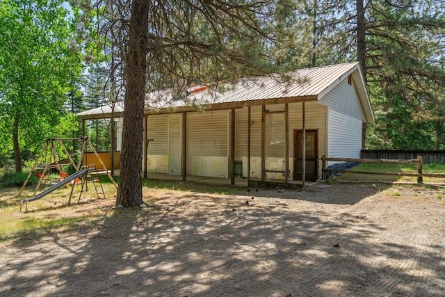 491 Winterfield Rd, Newport, WA 99156 - view of outbuilding featuring a playground