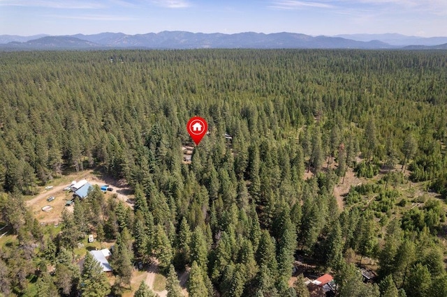 491 Winterfield Rd, Newport, WA 99156 - aerial view of a forest