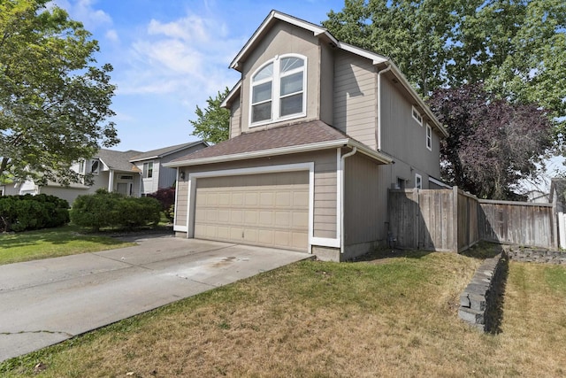 1707 N Harmony Ln, Greenacres, WA 99016 - view of front of property with an attached garage and concrete driveway