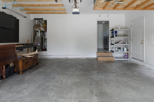 1707 N Harmony Ln, Greenacres, WA 99016 - garage with a garage door opener