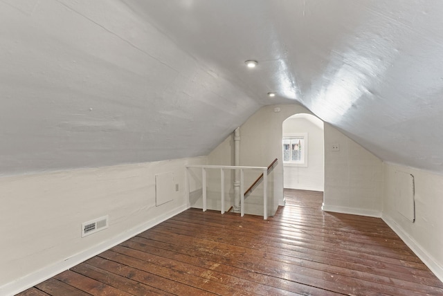 417 E Providence Ave, Spokane, WA 99207 - bonus room with wood-type flooring and vaulted ceiling