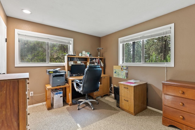 15007 W Willynwood Ln, Nine Mile Falls, WA 99026 - office featuring healthy amount of natural light and light colored carpet