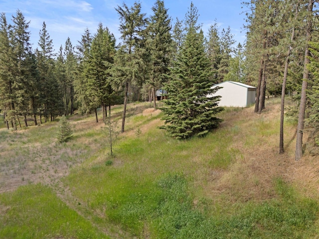 15007 W Willynwood Ln, Nine Mile Falls, WA 99026 - view of yard with an outbuilding