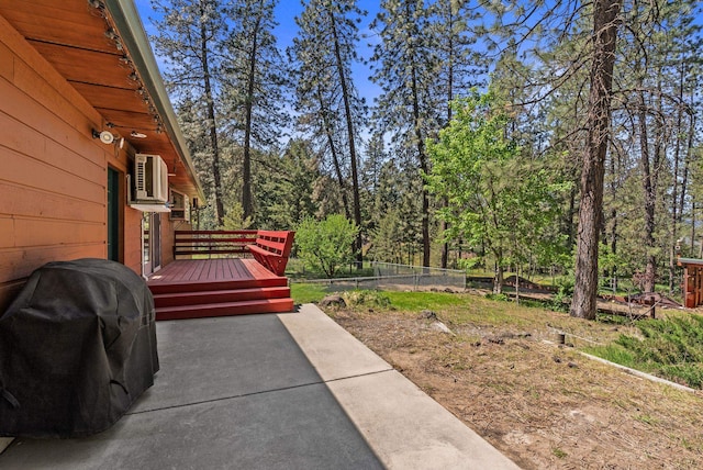 15007 W Willynwood Ln, Nine Mile Falls, WA 99026 - view of yard with a deck and a patio