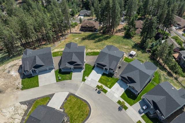 4219 W Tolliver Ct, Spokane, WA 99208 - aerial view of property's location with nearby suburban area