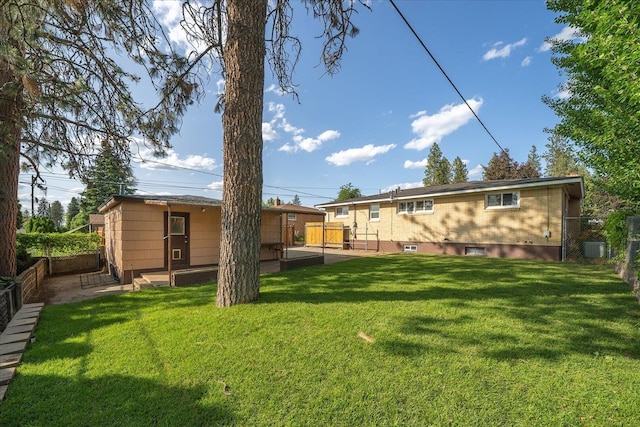5615 N Forest Blvd, Spokane, WA 99205 - back of house with a fenced backyard