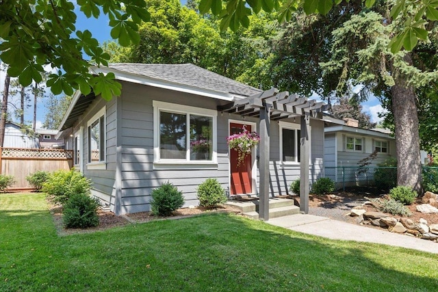 1409 E 36th Ave, Spokane, WA 99203 - bungalow-style house with a pergola and roof with shingles
