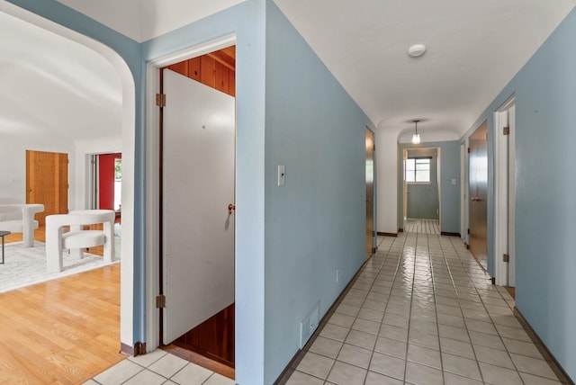 1827 S Arthur St, Spokane, WA 99203 - hallway with light tile patterned flooring and baseboards