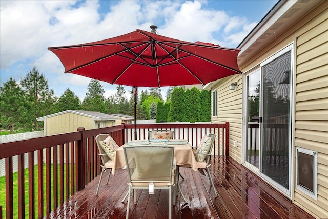 4031 S Bates Rd, Spokane Valley, WA 99206 - deck with outdoor dining space