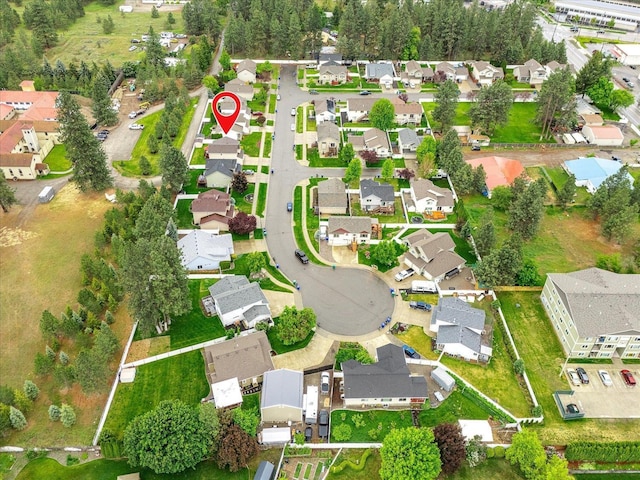 4031 S Bates Rd, Spokane Valley, WA 99206 - aerial view of property's location featuring nearby suburban area